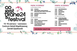 Co jest grane 24 festival - line-up 