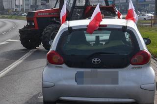 Skromne początki rolniczej blokady na drodze do Bydgoszczy