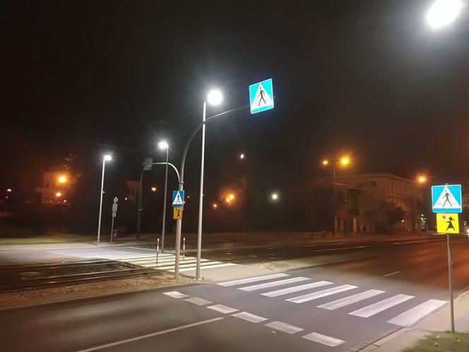 Bydgoszcz: Miasto doświetla kolejne przejścia dla pieszych