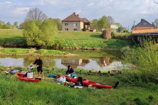 Grzegorz Uchański przepłynie kilkaset kilometrów kajakiem