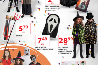 Gadżety i stroje na Halloween w Auchan