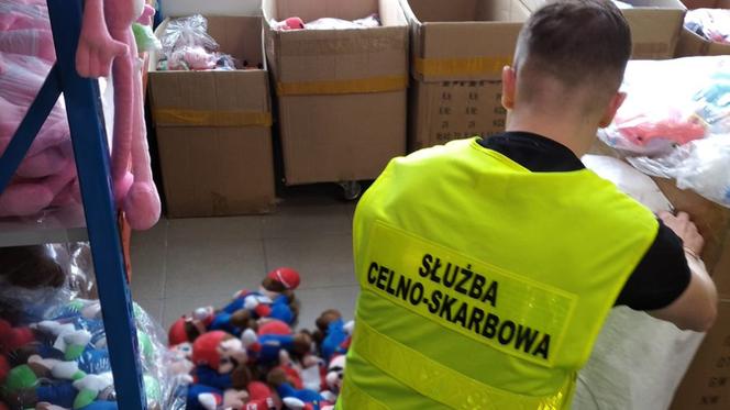 Mazowiecka KAS zabezpieczyła podrobione zabawki za milion złotych