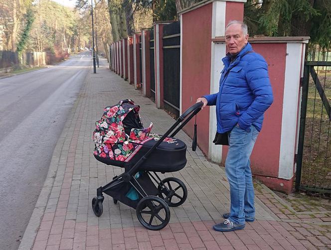 Karol Strasburger z córką