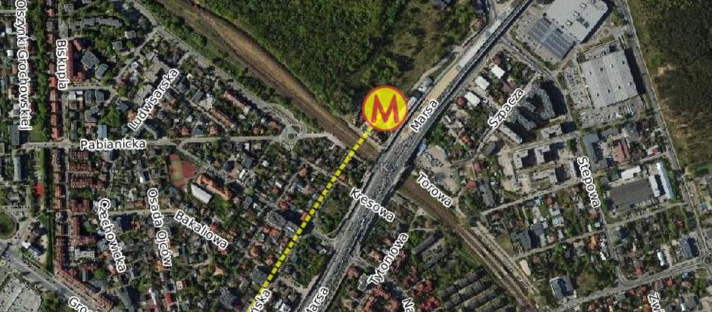 Stacje 5. linii metra – lokalizacje