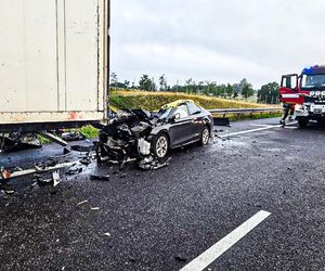 Wypadek na S7 pod Nidzicą. Trzy osoby nie żyją