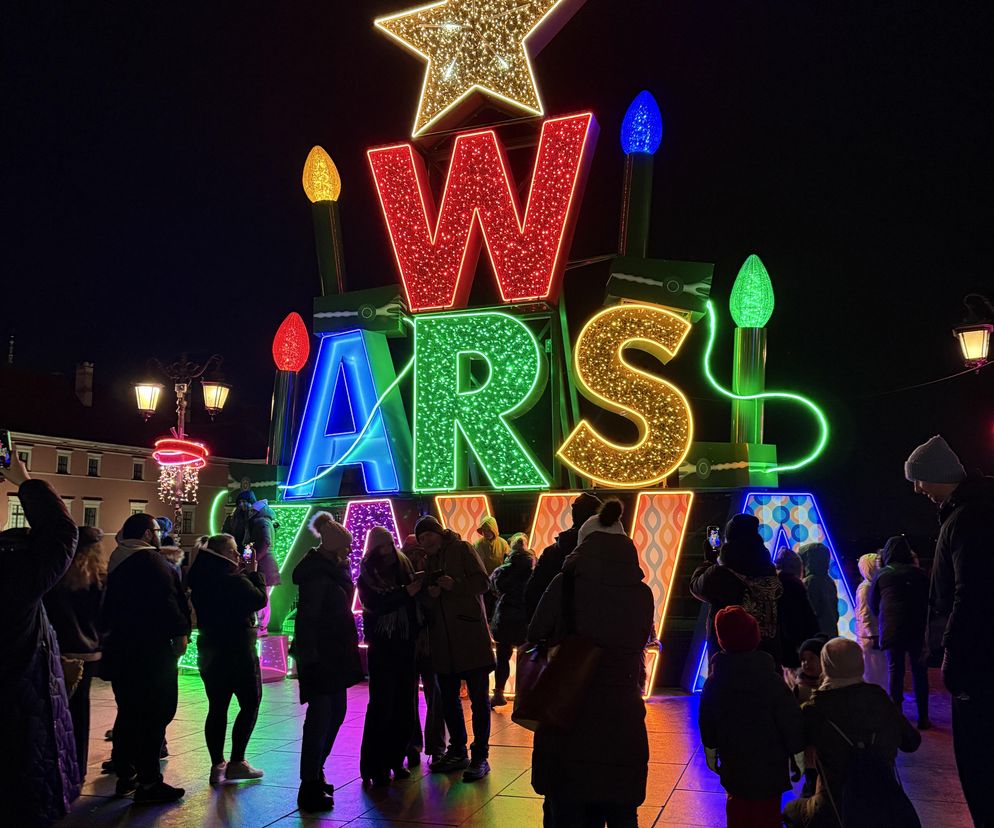 Iluminacja świąteczna w Warszawie