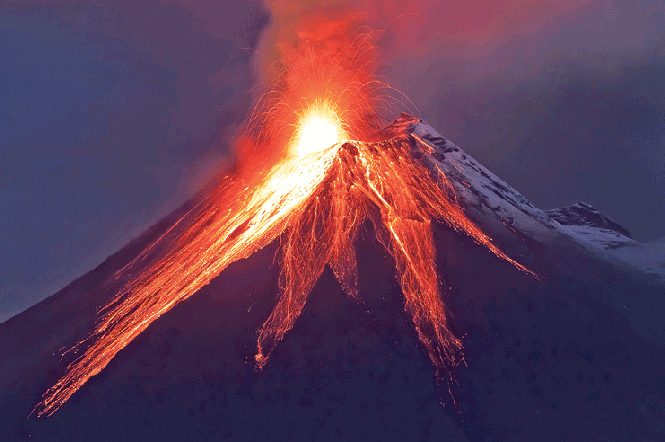 Malownicze i groźne wulkany