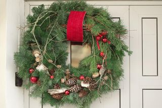Wieniec na drzwi na boże Narodzenie