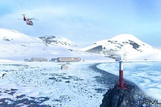 Wizualizacja nowej Polskiej Stacji Antarktycznej im. Henryka Arctowskiego