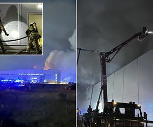 Gigantyczny pożar piekarni w Małopolu. 150 osób ewakuowanych
