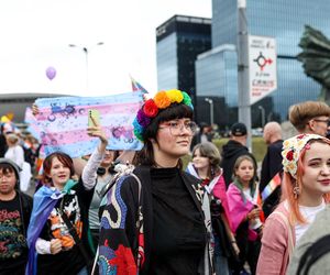 Marsz Równości w Katowicach 2025. Setki ludzi przeszło ulicami miasta. Były protesty