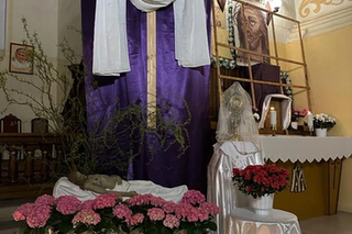 Grób Pański w kościele w Podlegórzu