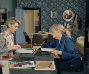 Barwy szczęścia odc. 3196. Małgorzata (Adrianna Biedrzyńska), Malwina (Joanna Gleń)