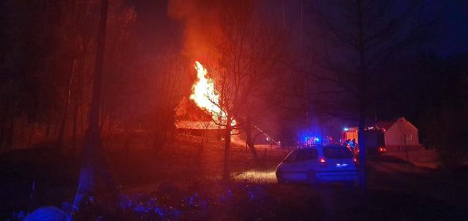 Zobaczyła płąnące piekło i straciła głos