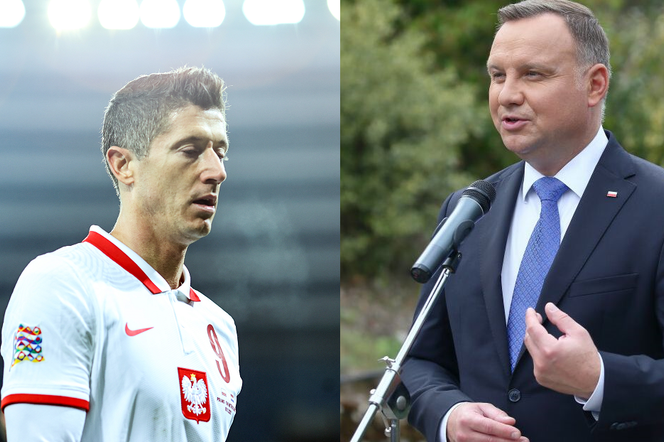 Robert Lewandowski, Andrzej Duda