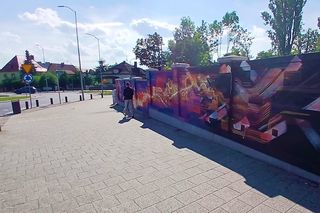 Nowy mural na Pogodnie