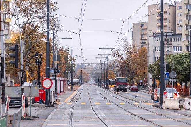 Tramwaj do Wilanowa w Warszawie