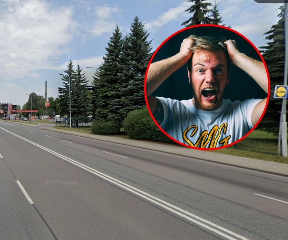 Katowice: Drogowy wandal zdemolował auta i pobił kierowcę! Grozi mu do 5 lat więzienia.