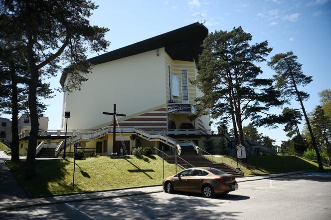 Terminal w kościele
