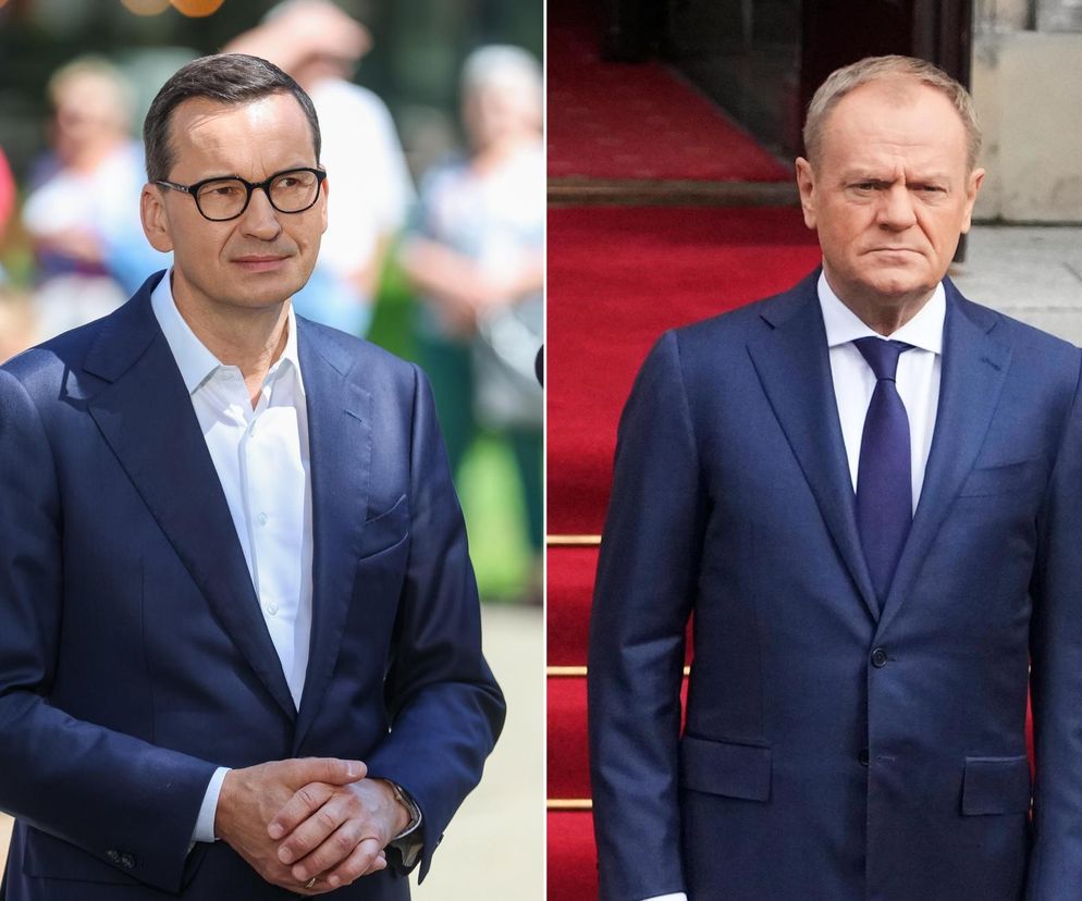 Tusk vs Morawiecki 