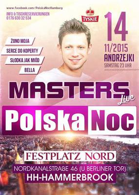 Masters plakat koncert Niemcy