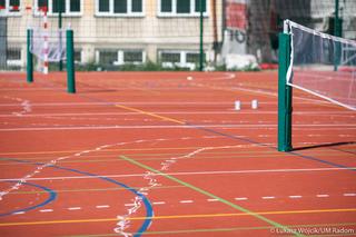 Wandale zniszczyli boisko i bieżnie radomskiego elektronika na dzień przed odbiorem