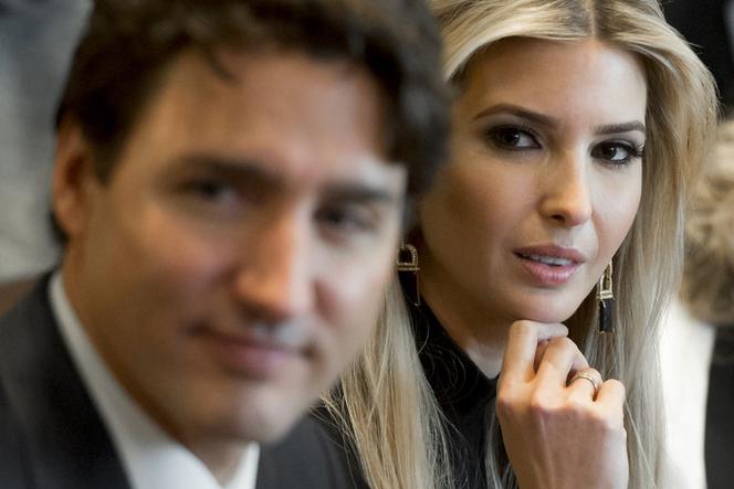 Justin Trudeau i Ivanka Trump