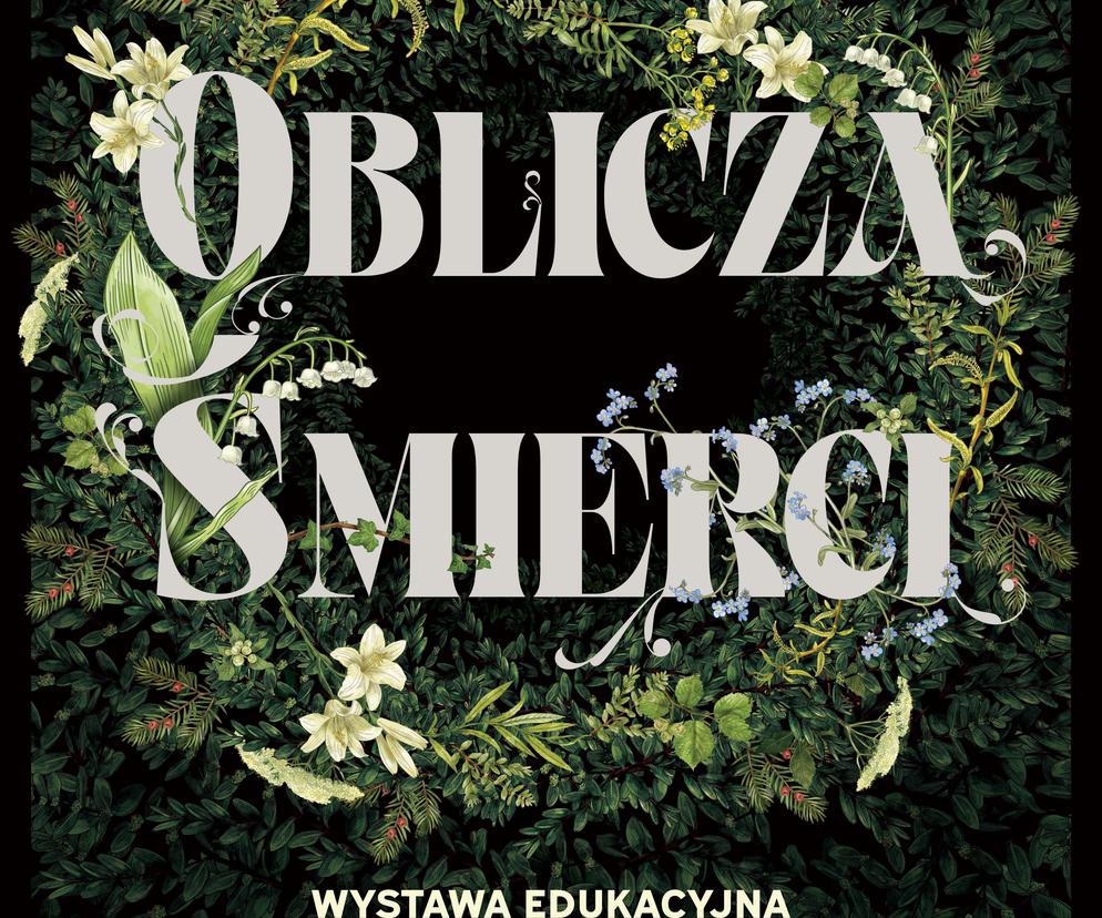 Plakat wystawy „Oblicza Śmierci” 