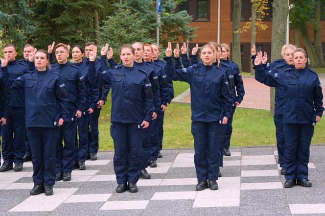 Nowi funkcjonariusze podlaskiej policji