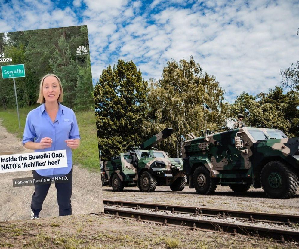 Dlaczego Amerykanie boją się o przesmyk suwalski? Reporterka NBC News wskazuje na „piętę achillesową NATO”