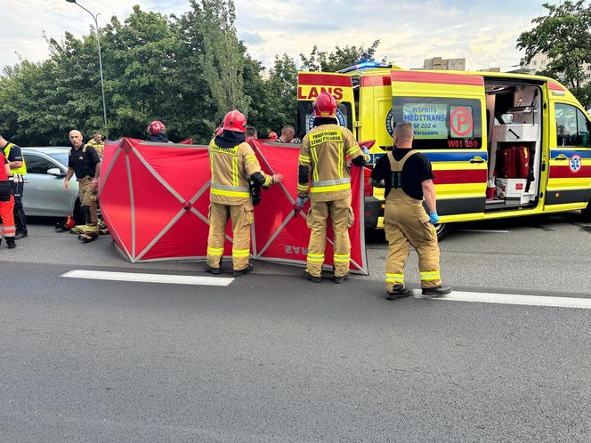Wypadek w al. Solidarności 