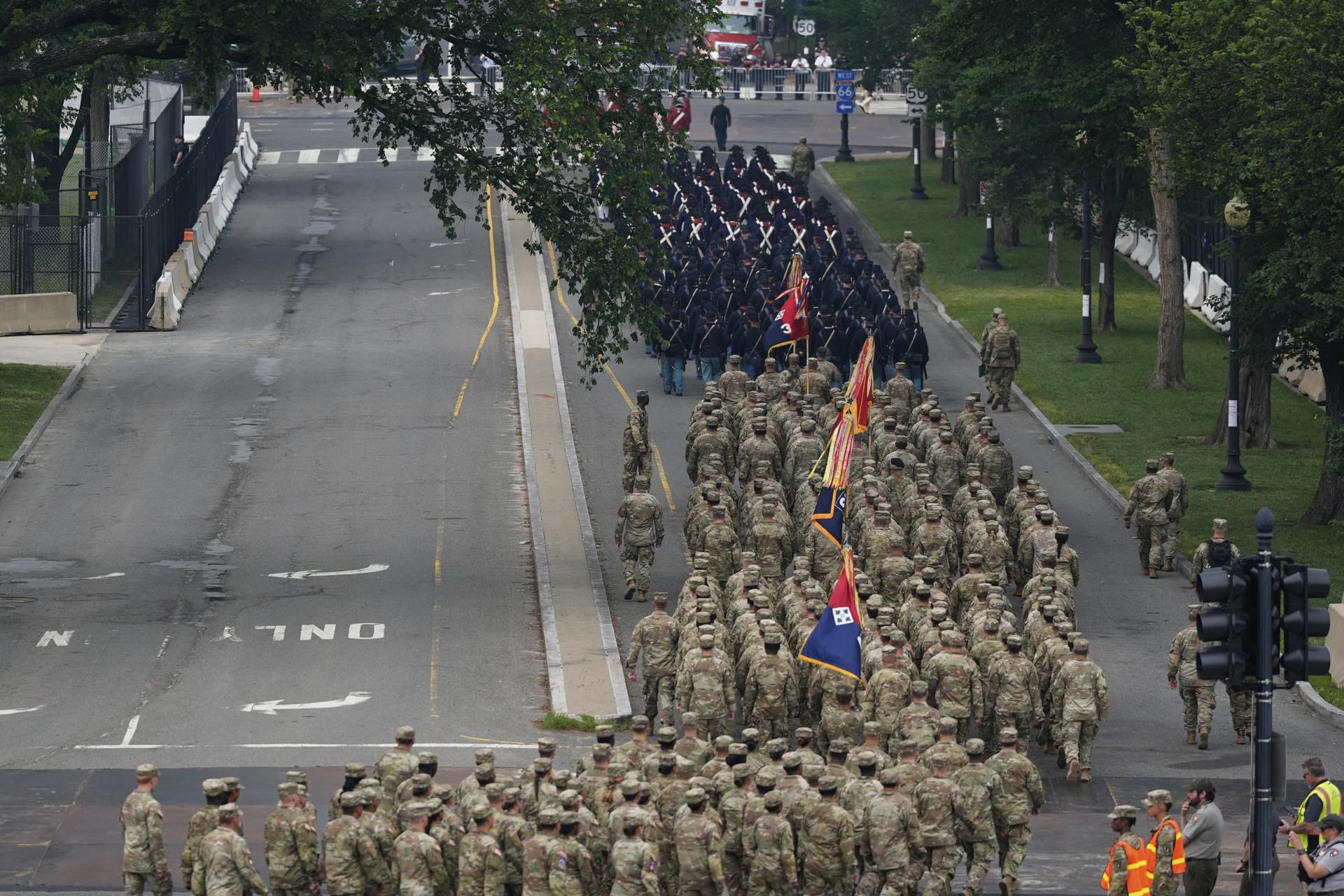 Parada wojskowa w USA