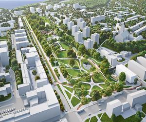 Zagospodarowanie parku centralnego w Gdyni