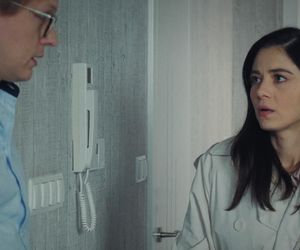 M jak miłość odc. 1879. Iza (Adriana Kalska), Radek (Philippe Tłokiński)