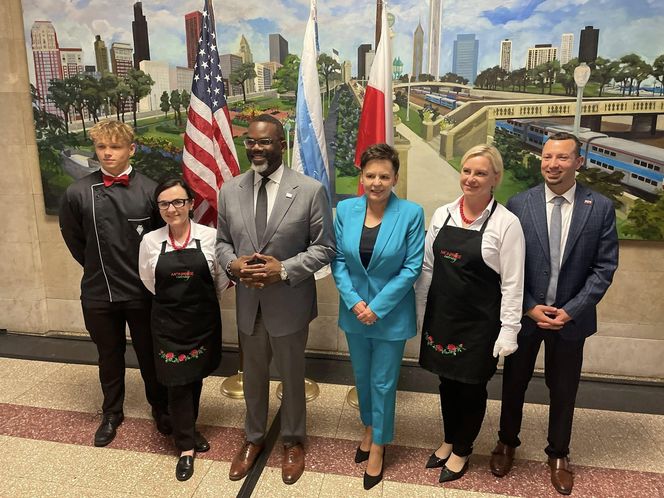 Śniadanie z okazji Miesiąca Dziedzictwa Polskiego u burmistrza Chicago
