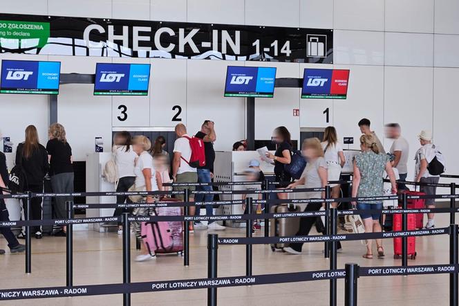 Lotnisko w Radomiu zaczęło sezon czarterowy 2024