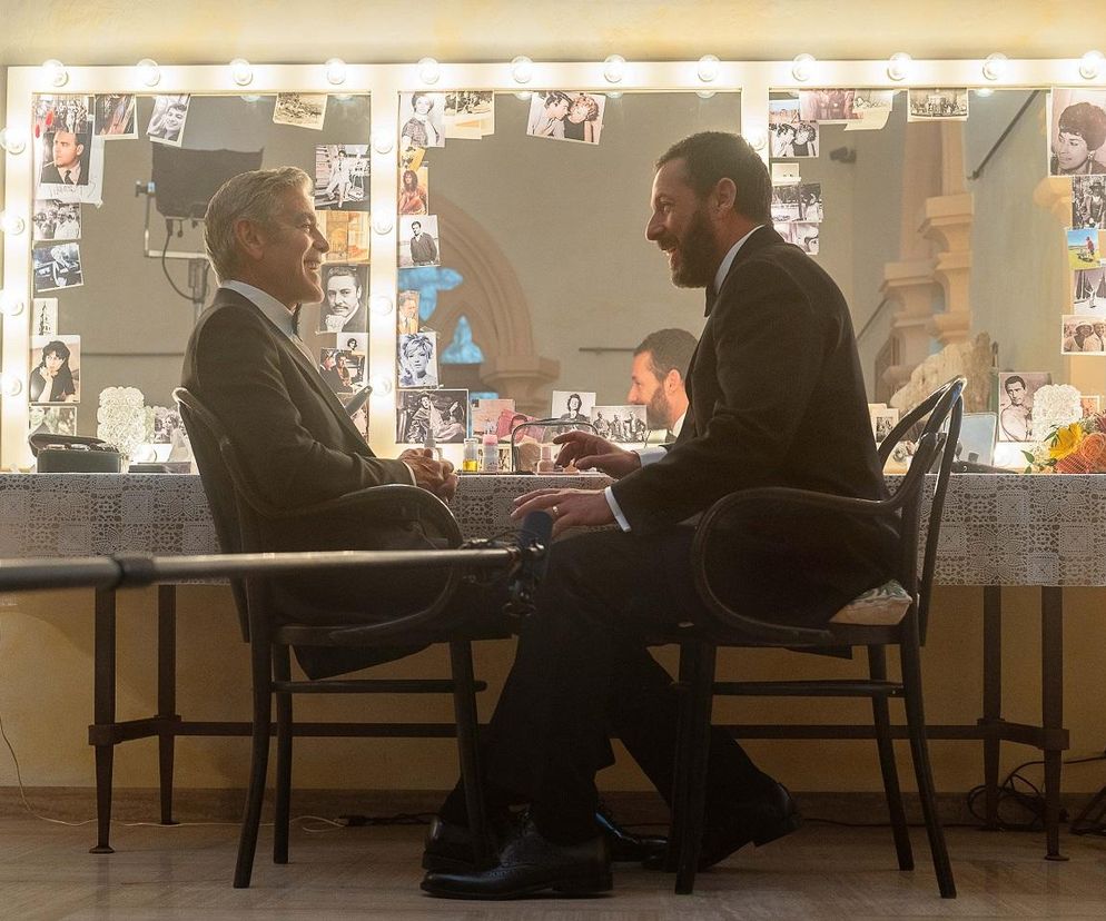 George Clooney i Adam Sandler w nowym filmie Netflixa. Zobacz zapowiedźprodukcji Jay Kelly