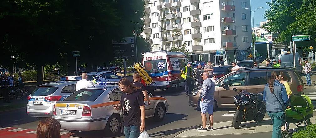 Wypadek na pl. Grunwaldzkim