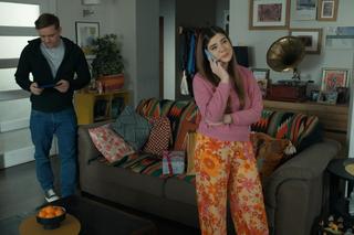 Barwy szczęścia odc. 3019. Agata (Natalia Zambrzycka), Hubert (Marek Molak)