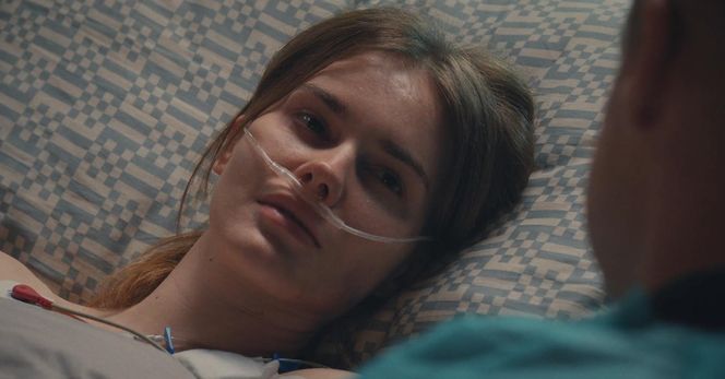 M jak miłość odc. 1876. Franka (Dominika Kachlik), Paweł (Rafał Mroczek)