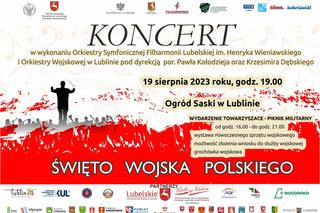 Lublin: „Mocni razem – służymy Ojczyźnie i Społeczeństwu” – wojskowy koncert w Ogrodzie Saskim
