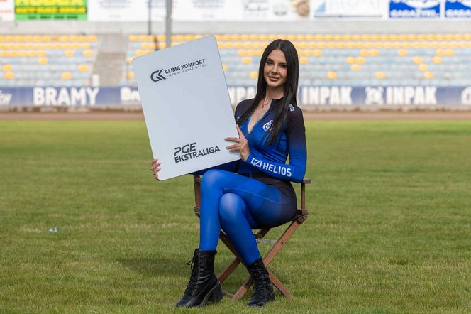 Kandydatki z GKM-u Grudziądz w konkursie Miss Startu PGE Ekstraligi - Monika Niebojewska