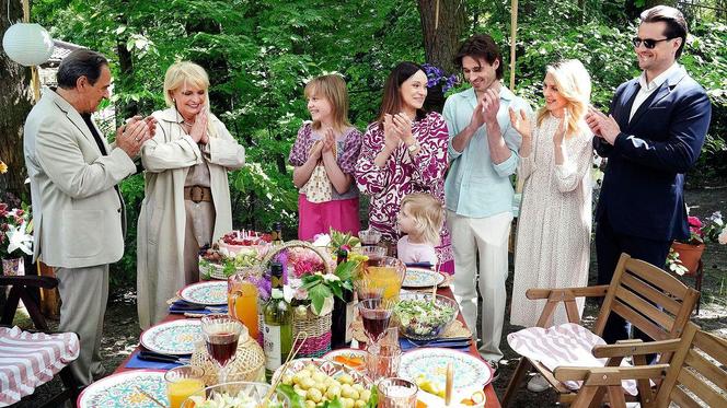 Małgorzata (Adrianna Biedrzyńska),Jerzy (Bronisław Wrocławski),Natalia (Maria Dejmek),Herman (Maciej Raniszewski),Malwina (Joanna Gleń),Emilka (Jessica Frankiewicz),Lea (Lena Sobota),Cezary (Marcel Opaliński)