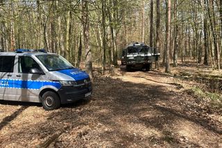 Kilkadziesiąt niewybuchów w iławskim lesie