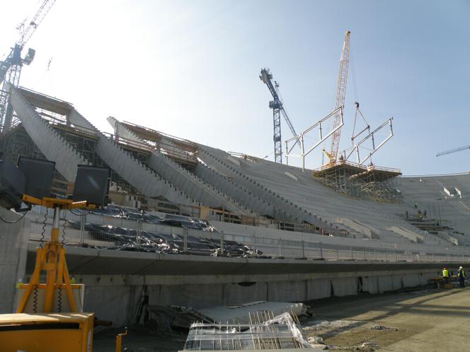 Stadion we Wrocławiu (październik 2010 r.)