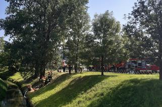 Interwencja strażaków na Nadbrzeżnej 