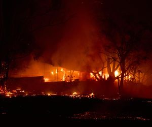 Pożar Franklin w kalifornijskim Malibu