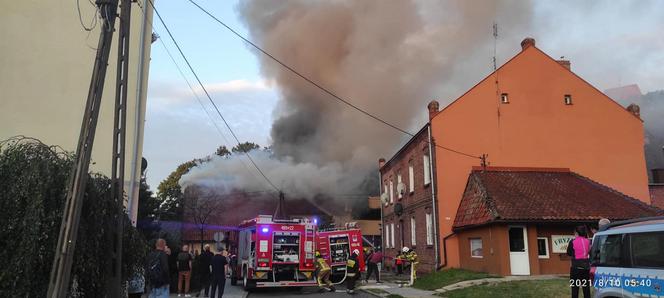 Tragiczny pożar plebanii w Nowym Stawie