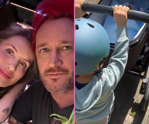 Michał Wiśniewski po raz pierwszy pokazał twarz dziecka. Cały tatuś, tylko włosów nie ma czerwonych 