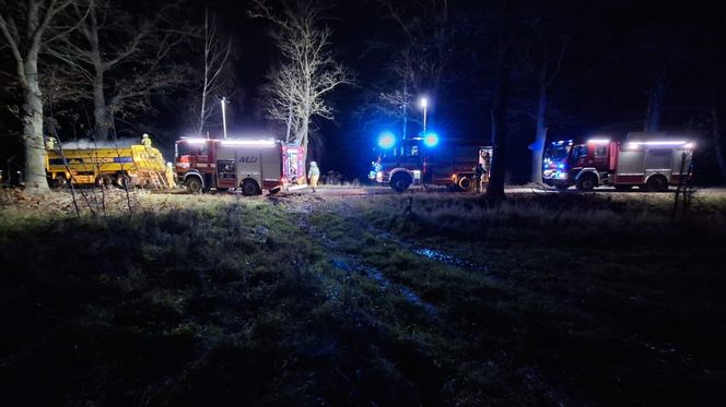 Ciężarówka płonęła jak pochodnia! Droga była zablokowana